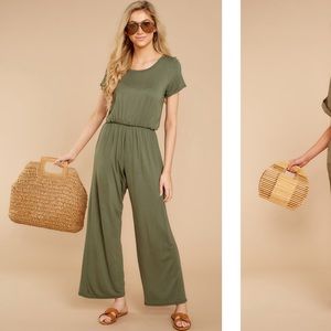 Olive Green Jumpsuit